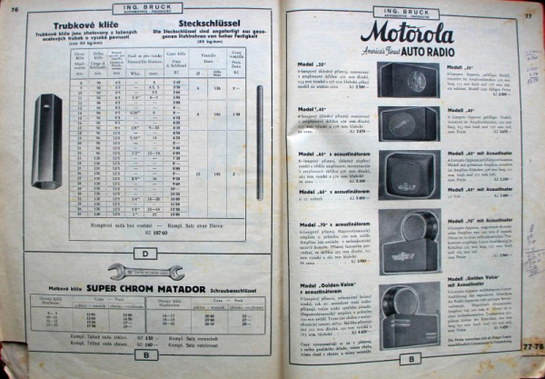 Reuter "Automobil-Parts - Maincatalog" 1935 Accessoires-Catalog (4264)